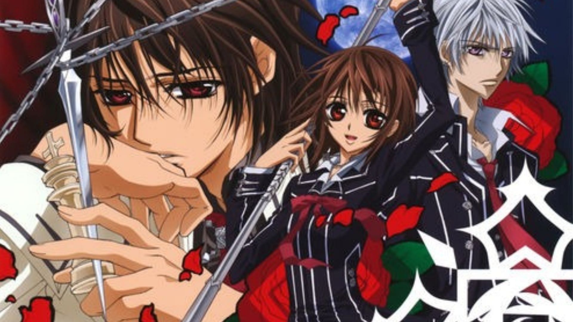 Vampire romance anime, Vampire Knight (Image via Studio Deen)
